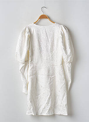 Rochie scurtă mâneci lungi mâneci lungi alb LOAVIES femeie
