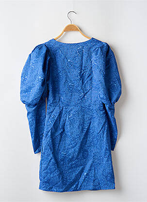 Rochie scurtă mâneci lungi mâneci lungi albastru LOAVIES femeie