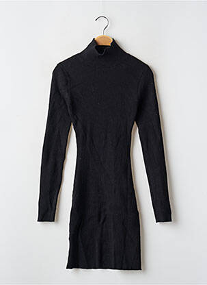 Rochie pulover guler col înalt mâneci lungi negru NASTY GAL femeie