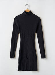 Rochie pulover guler col înalt mâneci lungi negru NASTY GAL femeie