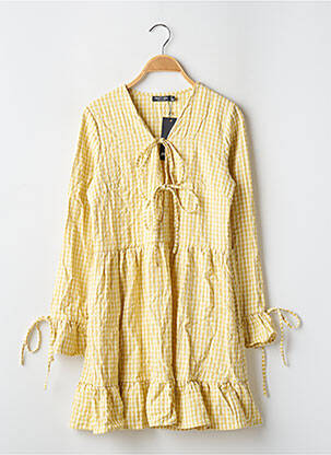 Rochie scurtă galben NASTY GAL femeie