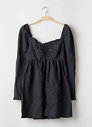 Rochie scurtă închidere cu fermoar la spate mâneci lungi negru NASTY GAL femeie