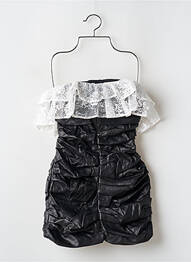 Rochie scurtă fără mâneci fără mâneci negru FOR LOVE & LEMONS femme