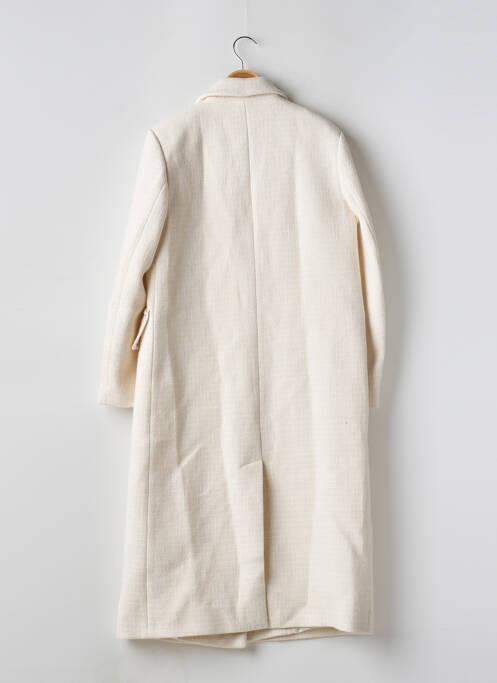 Palton lung bej SANDRO femeie