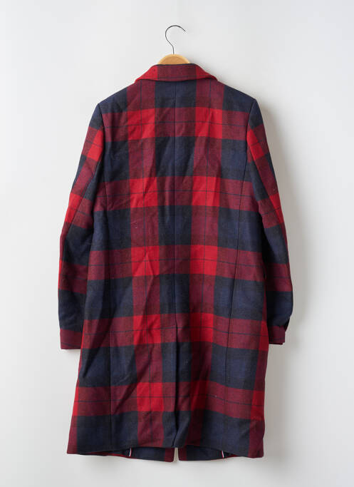 Palton lung roșu TOMMY HILFIGER femeie