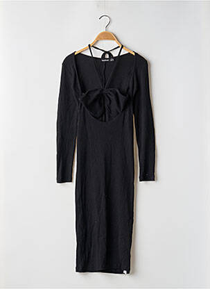 Rochie midi mâneci lungi mâneci lungi negru BOOHOO femeie
