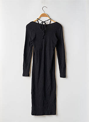 Rochie midi mâneci lungi mâneci lungi negru BOOHOO femeie