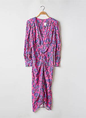 Rochie lungă roz LADY PIPA femeie