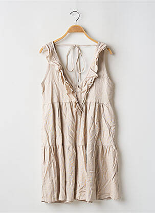 Rochie scurtă bej ALOHAS femeie