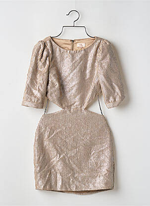 Rochie scurtă bej CAMILA COELHO femeie