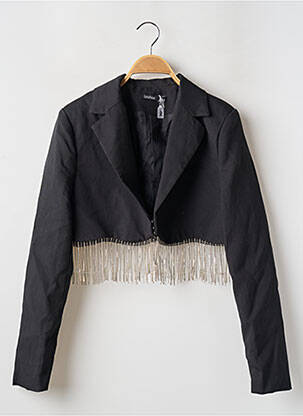 Sacou finisaj interior dublat negru BOOHOO femeie