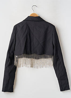 Sacou finisaj interior dublat negru BOOHOO femeie