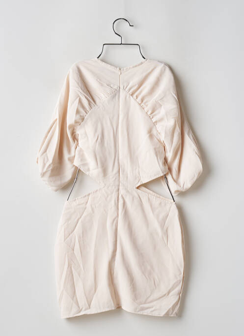 Rochie scurtă bej BOOHOO femeie