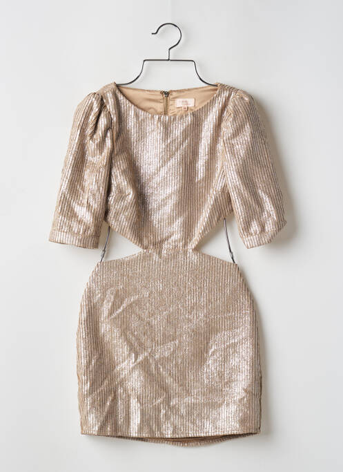 Rochie scurtă bej CAMILA COELHO femeie