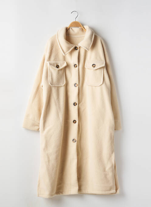 Palton lung bej SANS MARQUE femeie