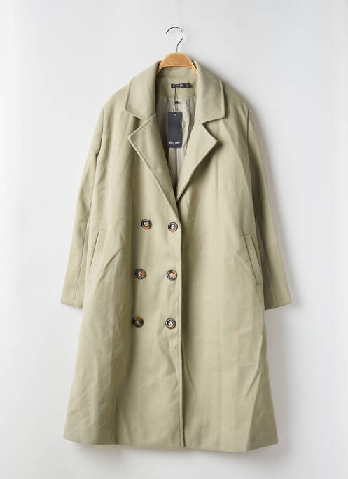 Palton lung verde NASTY GAL femeie