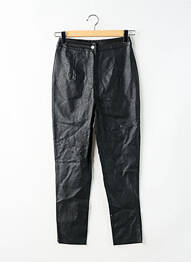 Pantalon slim buzunare talie înaltă negru NASTY GAL femme