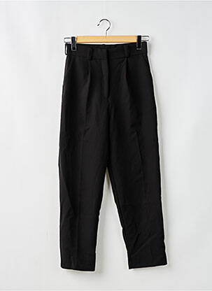 Pantalon drept elasticitate talie înaltă negru FIND. femeie