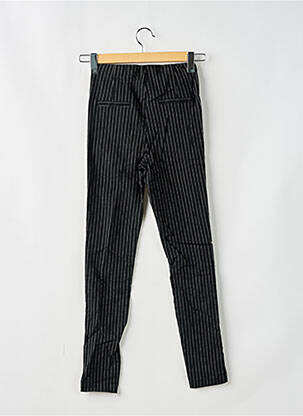 Pantalon slim talie înaltă talie înaltă negru JENNYFER femeie