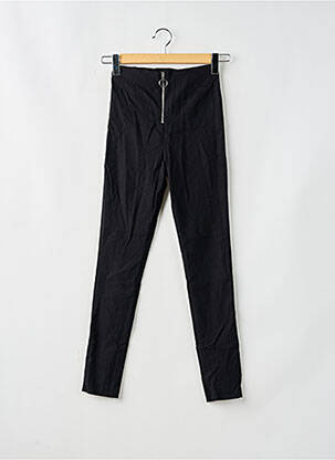 Pantalon slim talie înaltă talie înaltă negru JENNYFER femeie