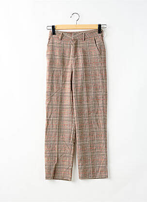 Pantalon drept maro REIKO femeie