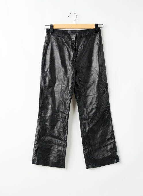 Pantalon drept negru SANDRO femeie