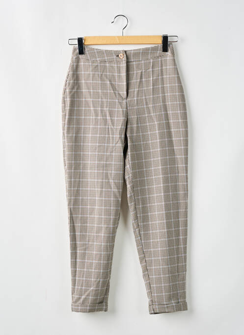 Pantalon drept bej BOOHOO femeie