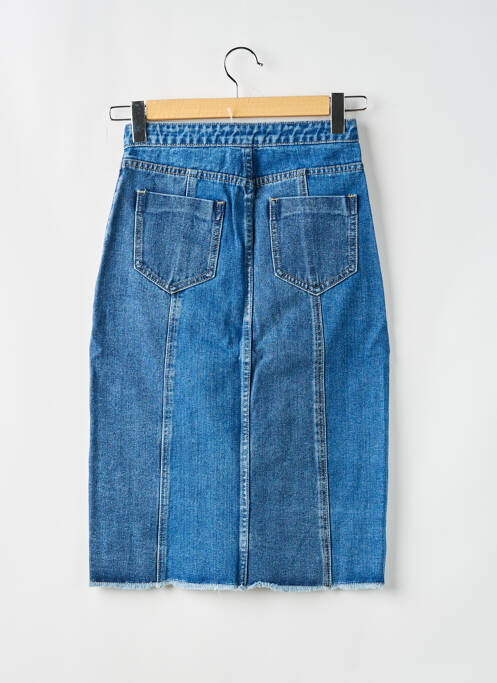 Fustă midi albastru SUNCOO femeie