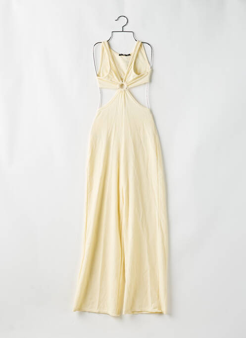 Salopetă-pantalon bej NASTY GAL femeie