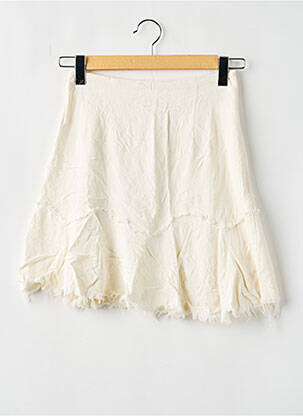 Fustă scurtă bej LOAVIES femeie