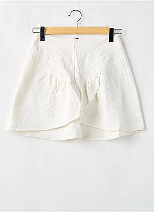 Fustă scurtă alb LOAVIES femeie