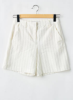 Bermudă alb ICHI femeie