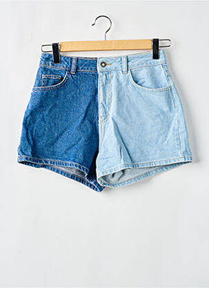 Șort țesătură denim talie înaltă albastru NASTY GAL femeie