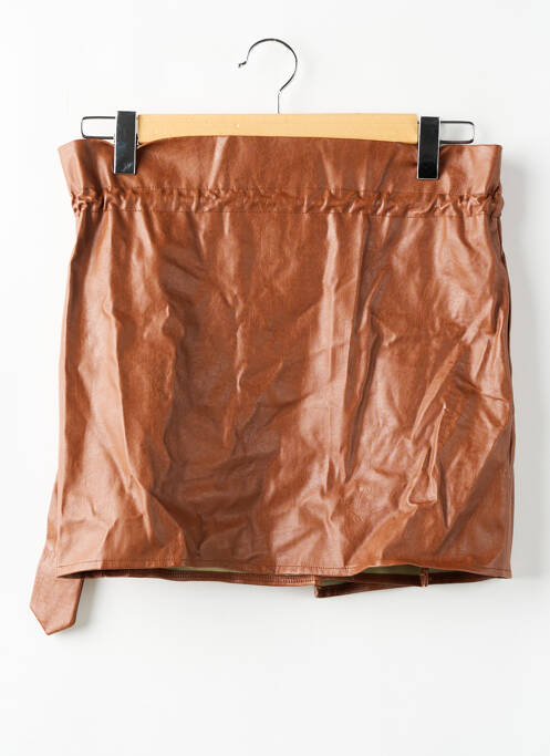 Fustă scurtă maro STORETS femeie