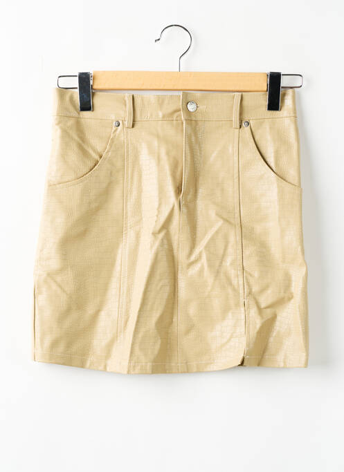 Fustă scurtă bej IVIVI femeie
