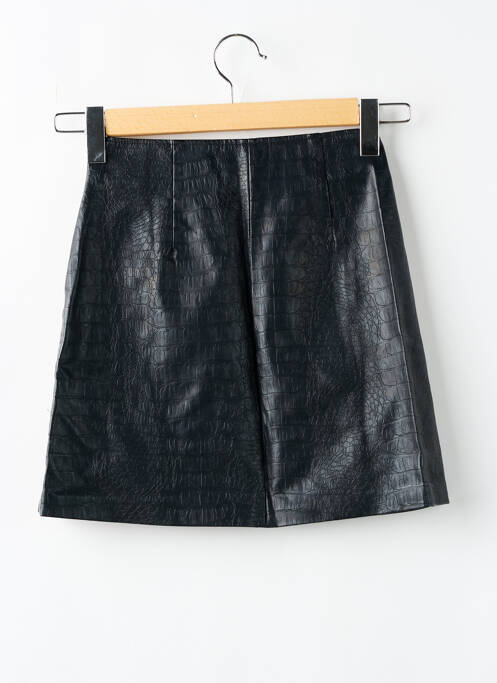 Fustă scurtă negru STRADIVARIUS femeie