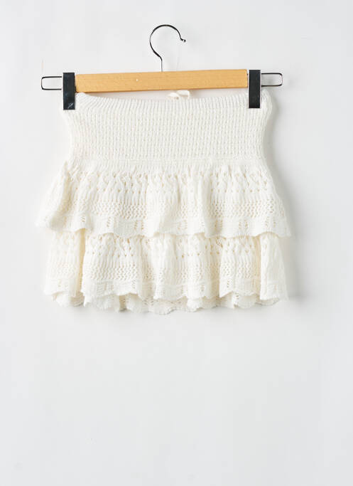 Fustă pantaloni scurți alb BROWNIE femeie