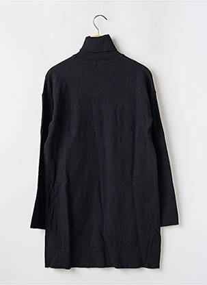 Rochie pulover strânsă pe partea de jos mâneci lungi negru LPA femeie