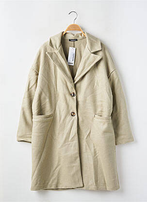 Palton lung verde BOOHOO femeie