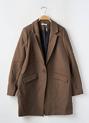 Palton lung maro HOD femeie