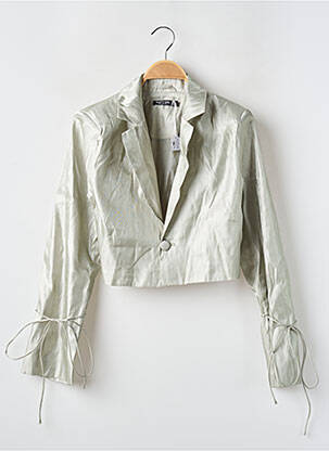 Sacou finisaj interior dublat verde NASTY GAL femeie