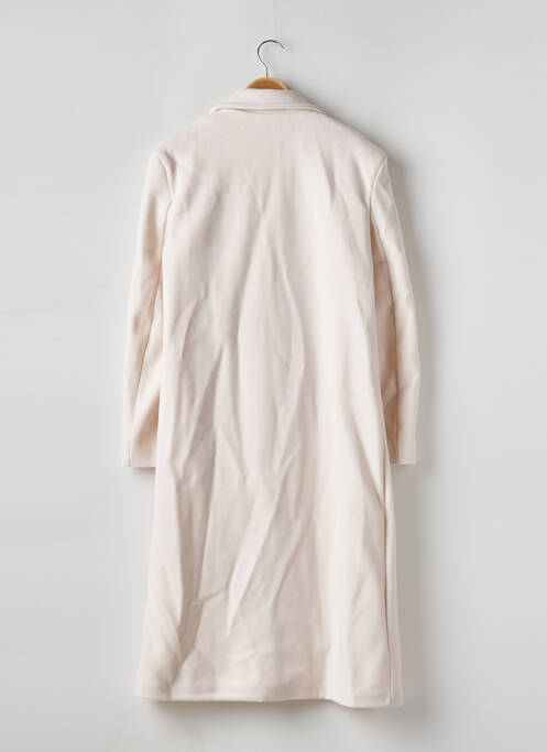 Palton lung alb BOOHOO femeie