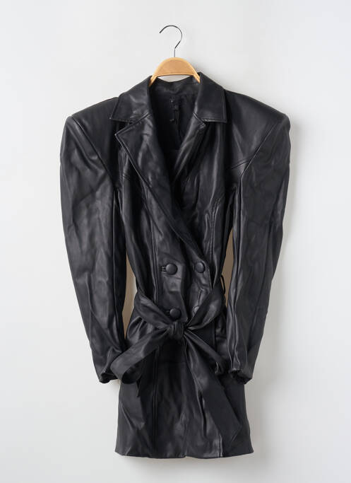 Geci din piele ecologică negru NBD femeie