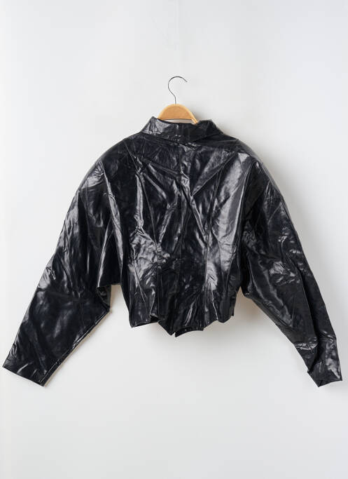 Geci din piele ecologică negru NASTY GAL femeie