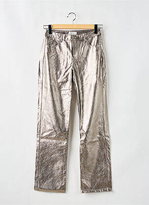 Pantalon drept bej BROWNIE femeie