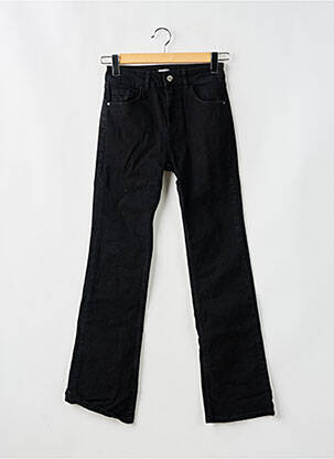 Blugi cu croială evazată negru BIZZBEE femeie