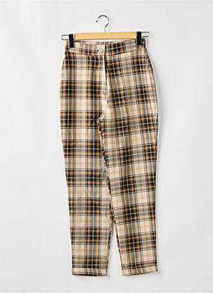 Pantalon drept talie înaltă talie înaltă maro NASTY GAL femeie