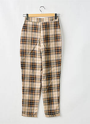 Pantalon drept talie înaltă talie înaltă maro NASTY GAL femeie