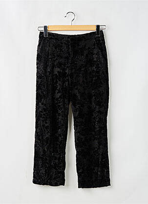 Pantalon 7/8 elasticitate mărime normală negru ZARA femeie