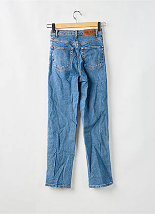 Blugi cu croială dreaptă talie înaltă talie înaltă albastru NA-KD femeie